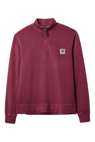 Sweat en coton biologique Iconic - Bordeaux