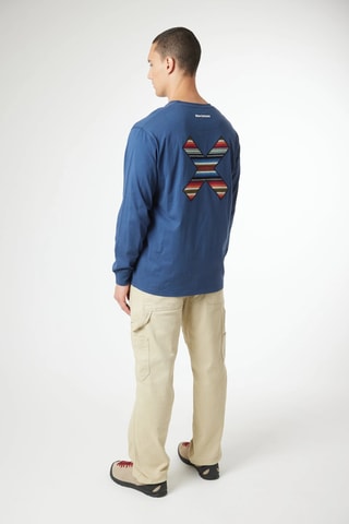 T-shirt regular en coton biologique Classic - Bleu