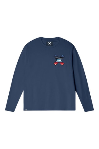 T-shirt regular en coton biologique Classic - Bleu
