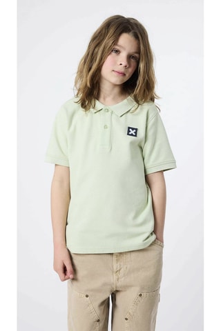 Polo en coton biologique Nature - Vert