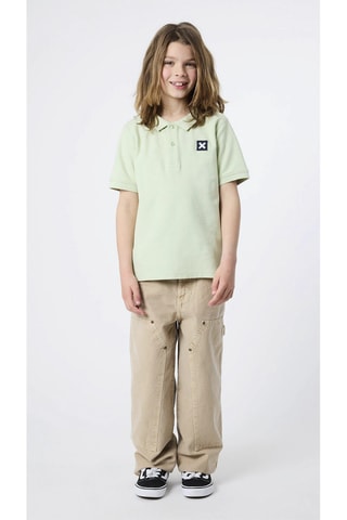 Polo en coton biologique Nature - Vert