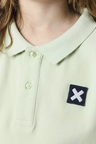 Polo en coton biologique Nature - Vert