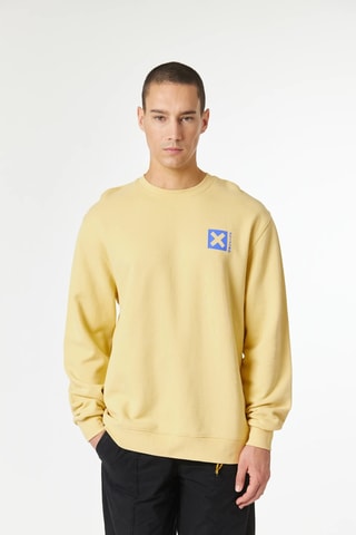 Sweat en coton biologique Nature - Jaune