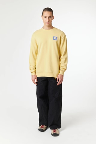 Sweat en coton biologique Nature - Jaune