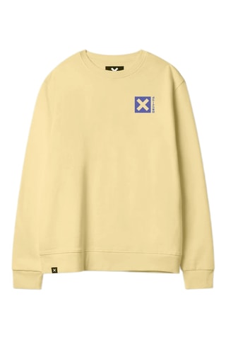 Sweat en coton biologique Nature - Jaune