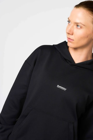 Sweat à capuche Tech - Noir