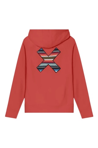 Sweat à capuche en coton biologique Classic - Rouge
