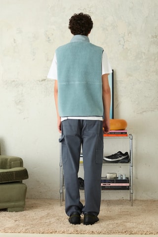 Veste sans manches polaire Rope - Vert d'eau