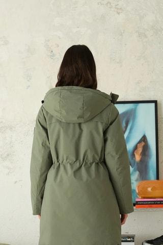 Parka à capuche Aster - Kaki