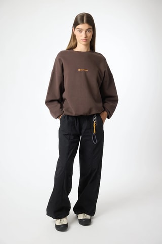 Sweat en coton biologique Clean - Marron