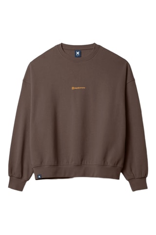 Sweat en coton biologique Clean - Marron