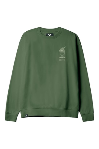 Sweat en coton biologique Ramen - Kaki