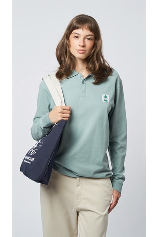 Polo regular en coton biologique Bliss - Vert d'eau