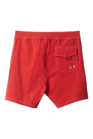 Short de bain regular Bingin - Rouge
