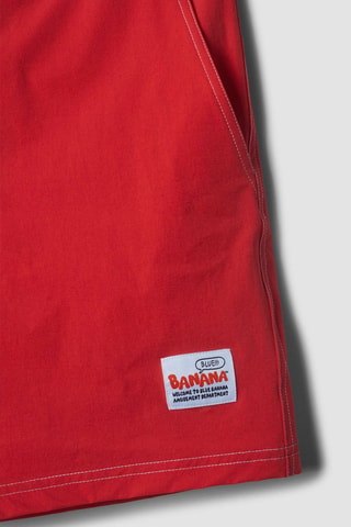 Short de bain regular Bingin - Rouge