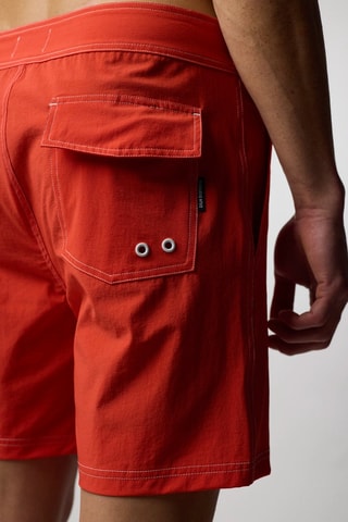 Short de bain regular Bingin - Rouge