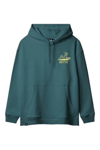 Sweat à capuche en coton biologique Goods - Vert