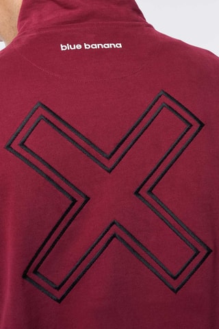Sweat en coton biologique Reef - Bordeaux