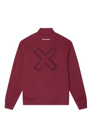 Sweat en coton biologique Reef - Bordeaux