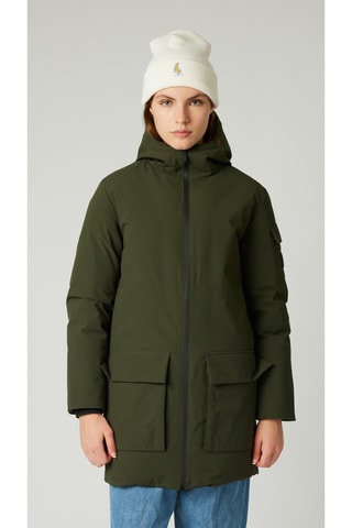 Parka à capuche Abyss - Vert