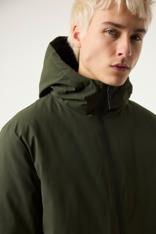 Parka à capuche Abyss - Vert