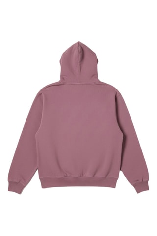 Sweat à capuche en coton biologique Amsterdam - Rose foncé