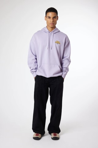 Sweat à capuche en coton biologique Hakuba - Violet
