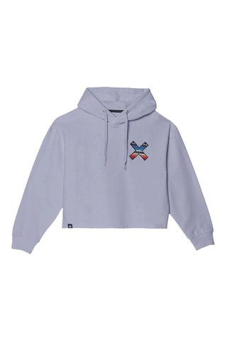 Sweat à capuche en coton biologique Classic - Violet