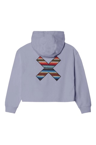 Sweat à capuche en coton biologique Classic - Violet