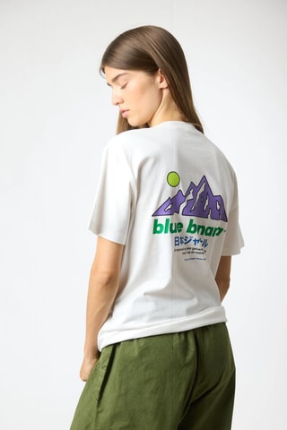 T-shirt regular en coton biologique Ontake - Blanc