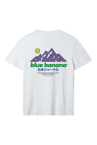 T-shirt regular en coton biologique Ontake - Blanc