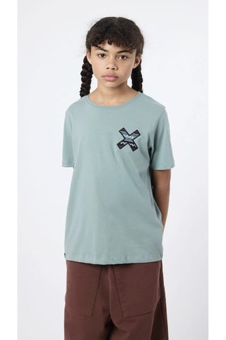 T-shirt en coton biologique Classic - Vert d'eau