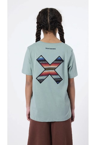 T-shirt en coton biologique Classic - Vert d'eau