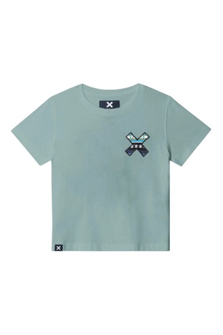T-shirt en coton biologique Classic - Vert d'eau
