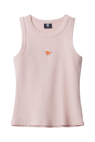 Top en coton biologique Alazne - Rose clair
