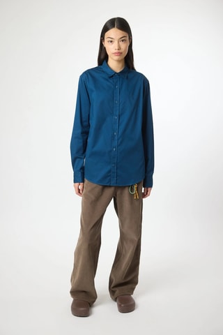 Chemise regular Point - Bleu marine