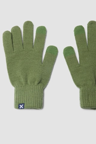 Gants en laine Iconic - Vert clair