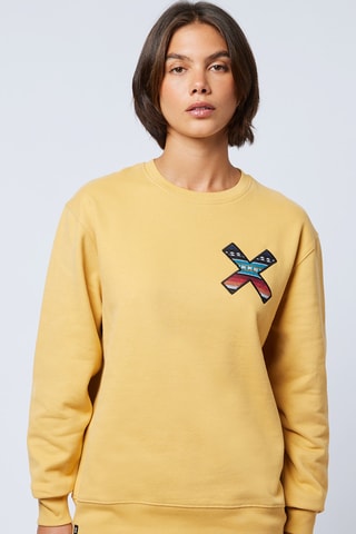 Sweat en coton biologique Classic - Jaune