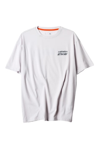 T-shirt regular Graphic - Gris clair