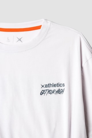 T-shirt regular Graphic - Gris clair