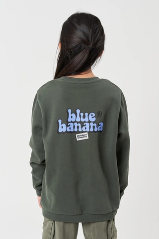 Sweat en coton biologique Hakuba - Kaki