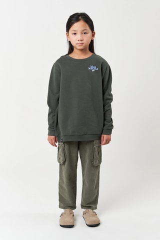 Sweat en coton biologique Hakuba - Kaki