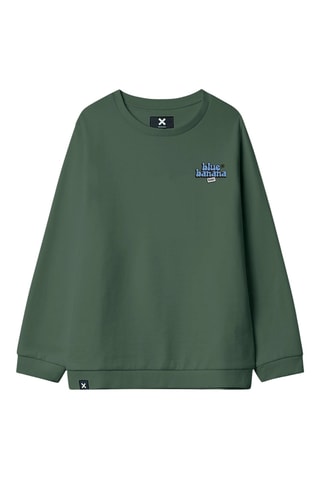 Sweat en coton biologique Hakuba - Kaki