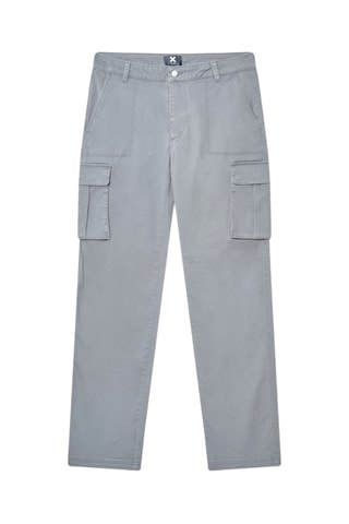 Pantalon cargo Raven - Gris clair
