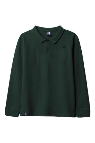 Polo en coton biologique Nature - Vert