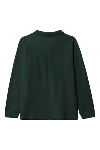 Polo en coton biologique Nature - Vert