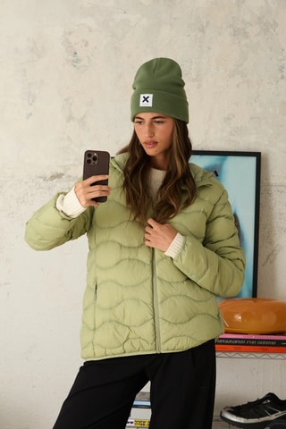 Doudoune à capuche Blizzard - Vert