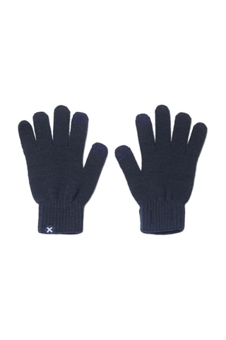Gants en laine Iconic - Bleu