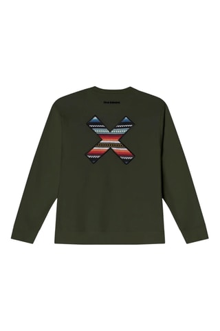Sweat en coton biologique Classic - Kaki