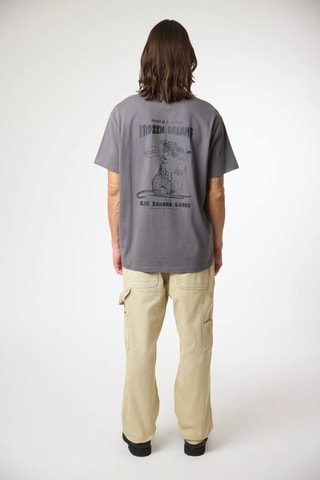 T-shirt regular en coton biologique Max - Gris